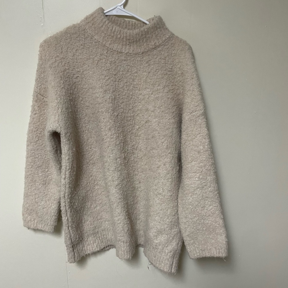 Universal Thread Cream Turtleneck Sweater